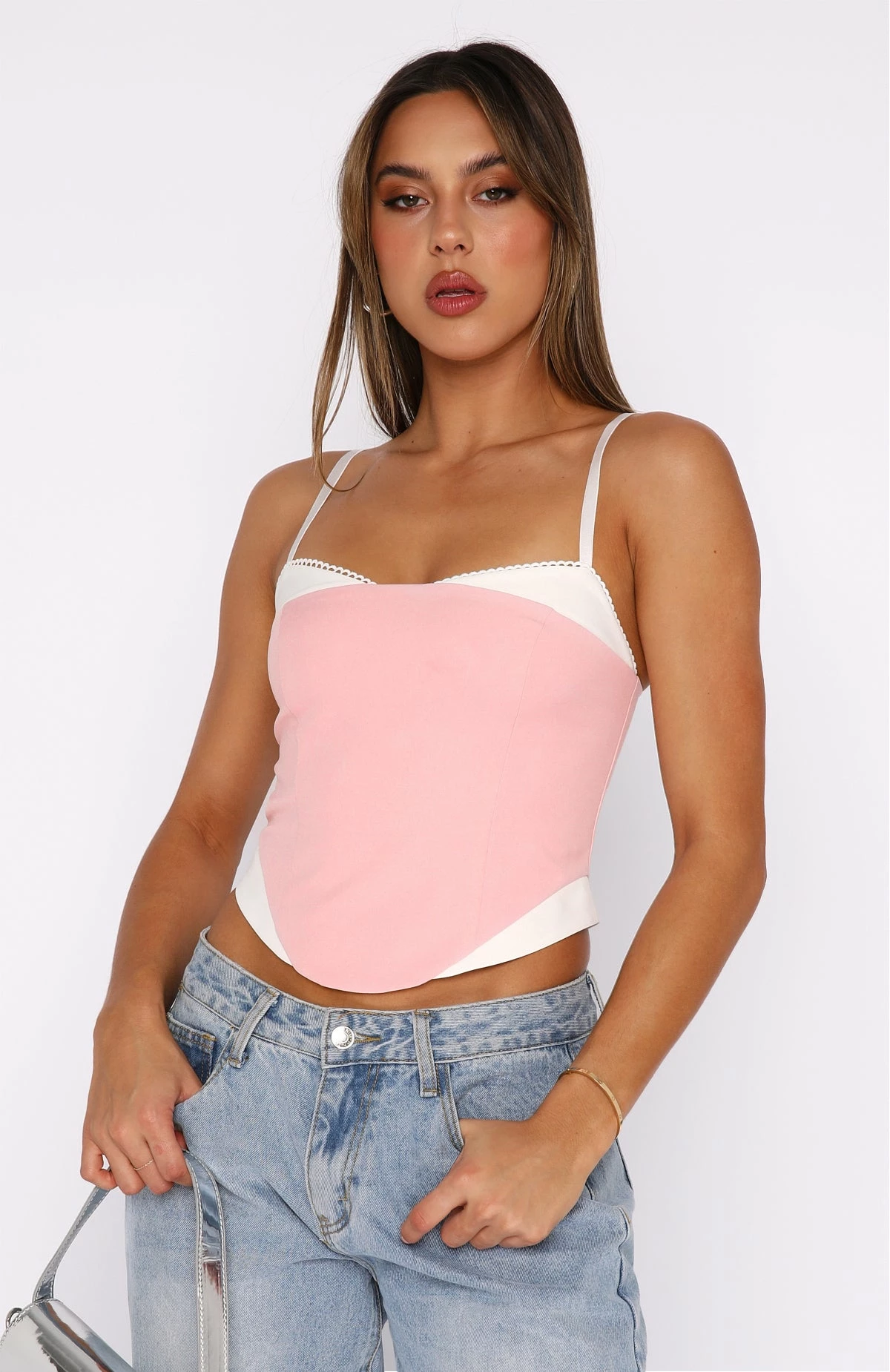 Feel The Spark Bustier Pink 2 Feel The Spark Bustier Pink - Image 2