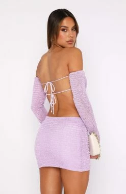 Summer's Over Long Sleeve Mini Dress Lilac 9 Summer's Over Long Sleeve Mini Dress Lilac -Outlet The Lounge Vibe Store 27.07.2343303