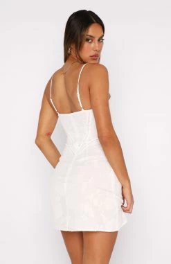 Favourite Desire Mini Dress White -Outlet The Lounge Vibe Store 27.07.2343465