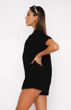 Higher Power Playsuit Black -Outlet The Lounge Vibe Store 27.07.2343879