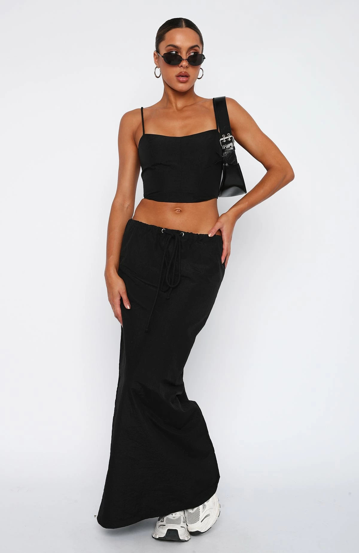 Songs Of Mine Maxi Skirt Black 2 Songs Of Mine Maxi Skirt Black - Image 2