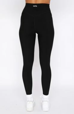 Go Getter High Waisted Leggings Black -Outlet The Lounge Vibe Store 28.04.22 1658