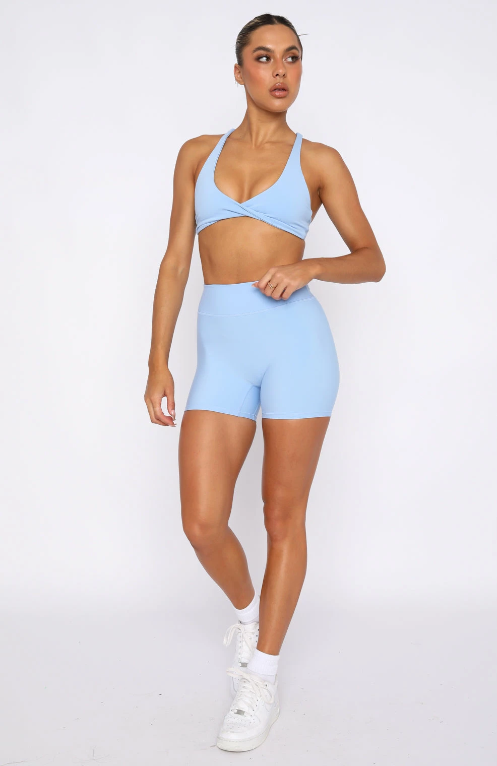 High Definition Sports Bra Sky Blue 5 High Definition Sports Bra Sky Blue - Image 5