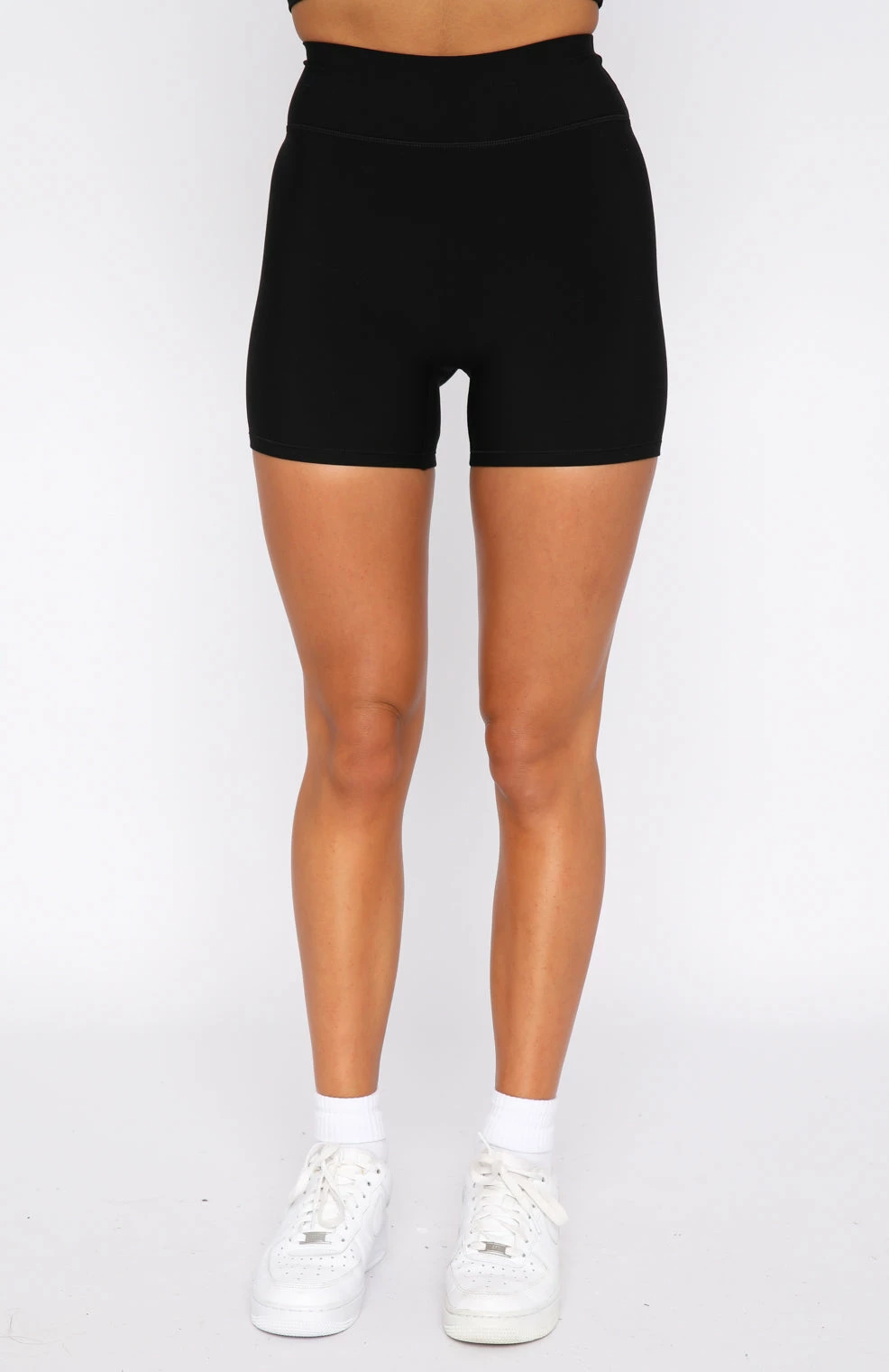 Keep Up High Waisted Shorts Black 2 Keep Up High Waisted Shorts Black - Image 2
