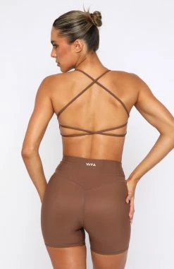 She's Healthy Sports Crop Chocolate -Outlet The Lounge Vibe Store 28.04.22 1867