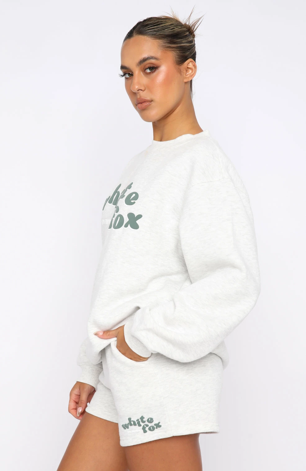 4th Edition Oversized Sweater Smoke 3 4th Edition Oversized Sweater Smoke - Image 3