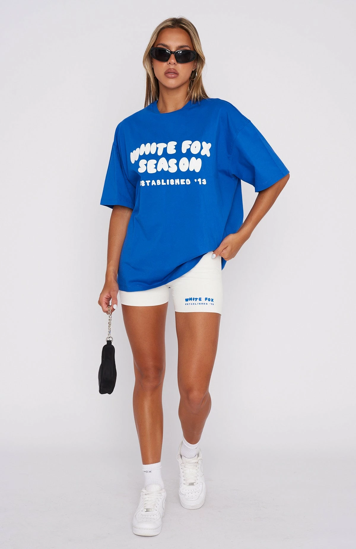 The Main Season Oversized Tee Electric Blue 5 The Main Season Oversized Tee Electric Blue - Image 5