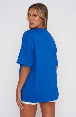 The Main Season Oversized Tee Electric Blue 9 The Main Season Oversized Tee Electric Blue -Outlet The Lounge Vibe Store 28.11.220871