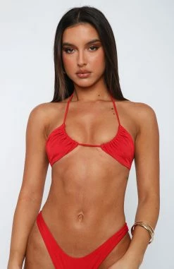 Waves Bikini Top Red 10 Waves Bikini Top Red -Outlet The Lounge Vibe Store 29.05.2320771