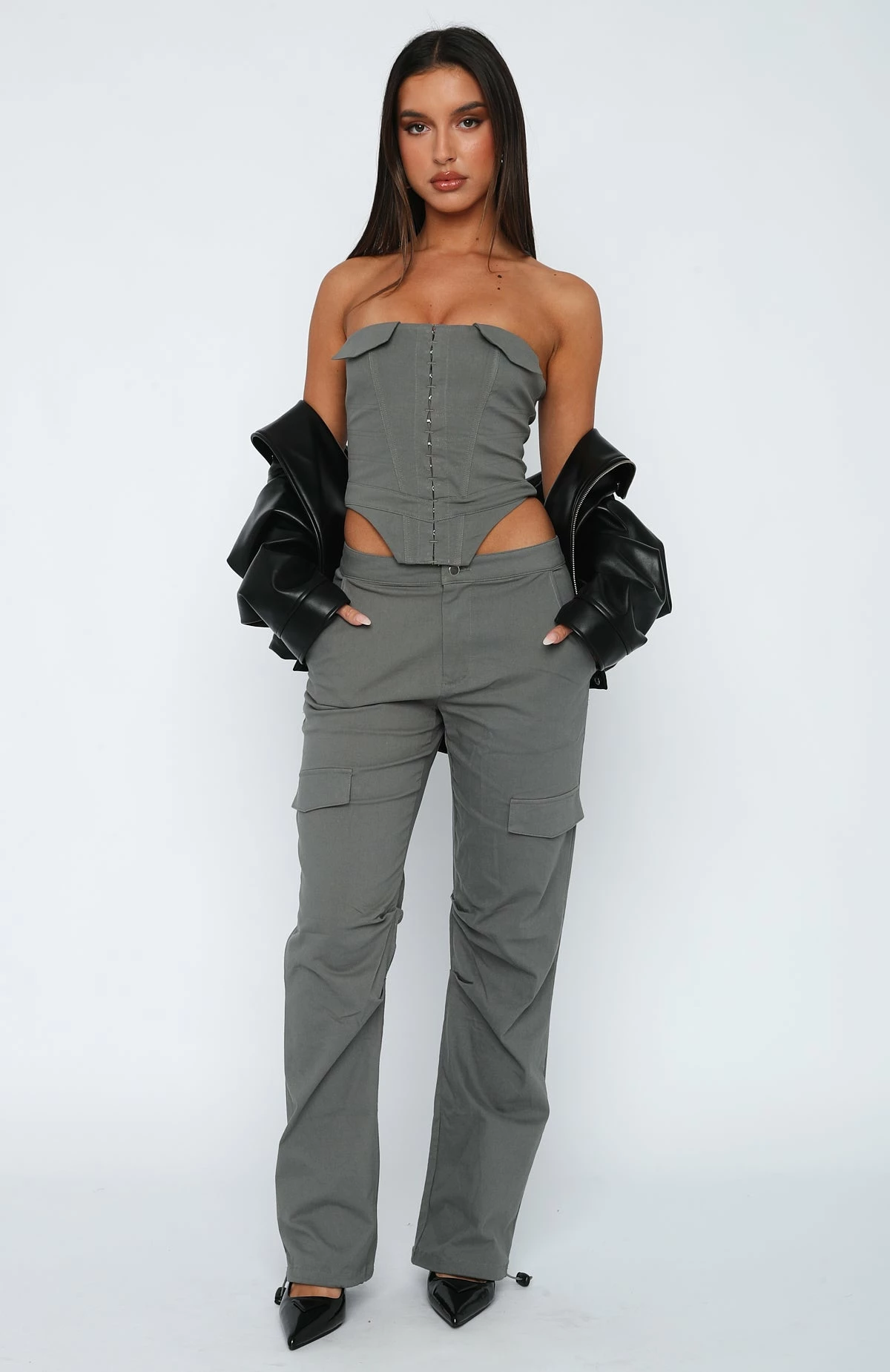 Living Easy Pants Slate 2 Living Easy Pants Slate - Image 2