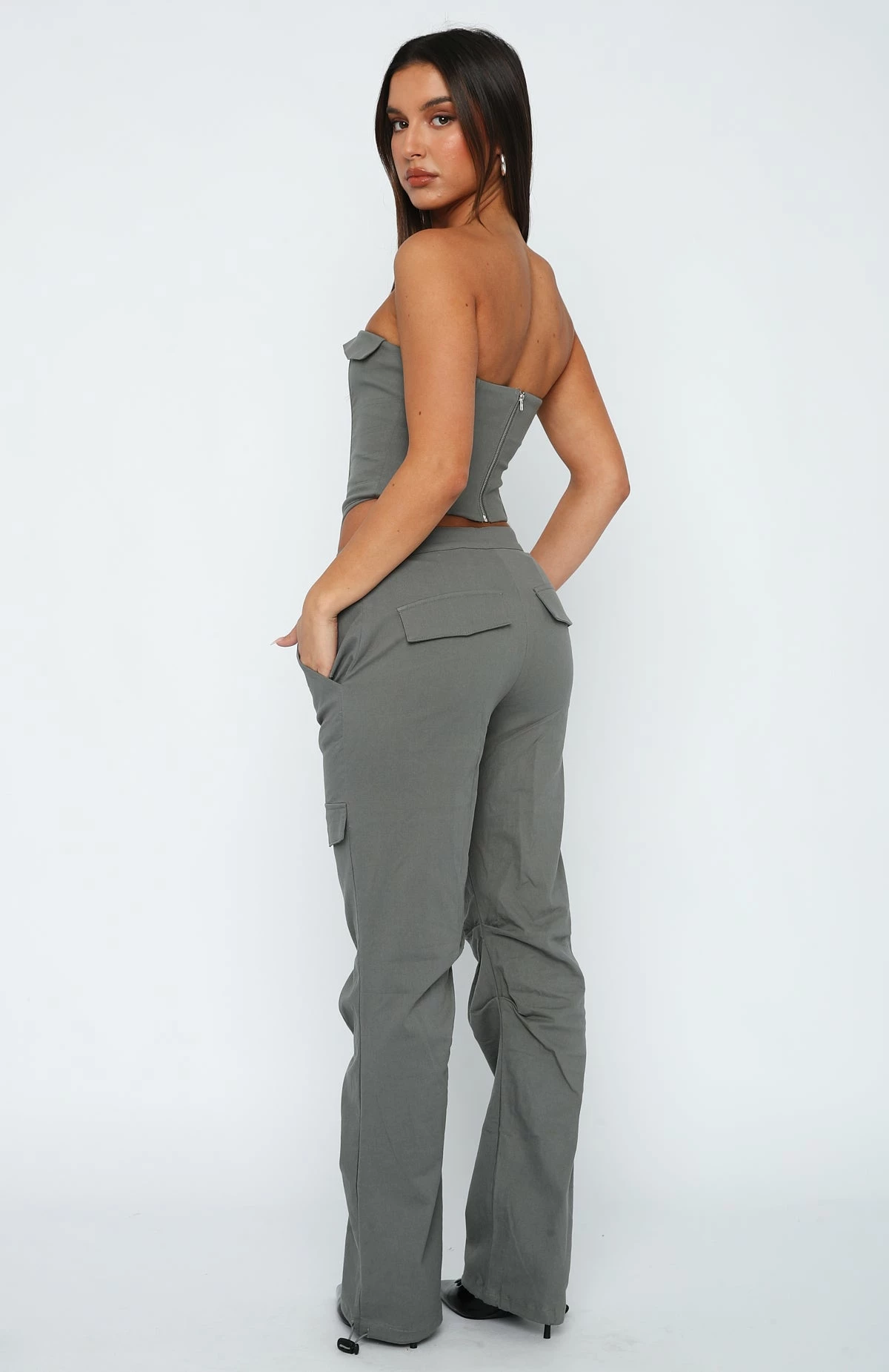 Living Easy Pants Slate 4 Living Easy Pants Slate - Image 4