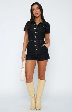 Made For Her Playsuit Indigo Wash -Outlet The Lounge Vibe Store 29.05.2321819