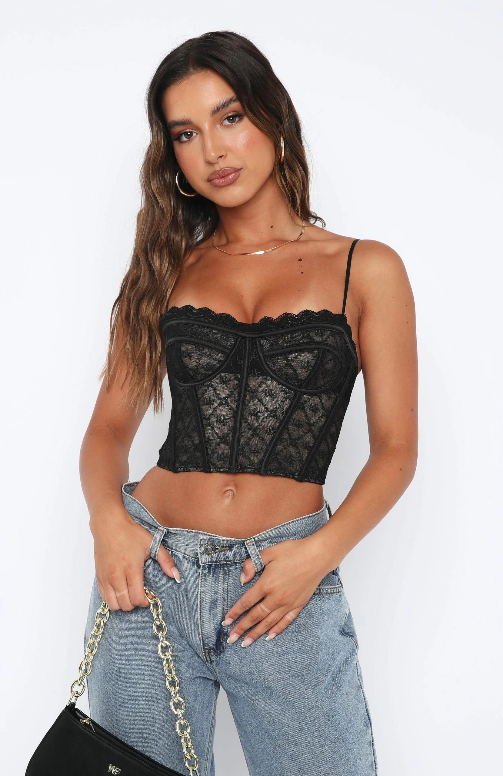 Chase Our Love Bustier Black Lace 5 Chase Our Love Bustier Black Lace - Image 5