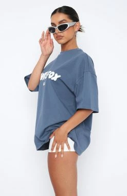 Offstage Oversized Tee Ocean -Outlet The Lounge Vibe Store 29.12.220936