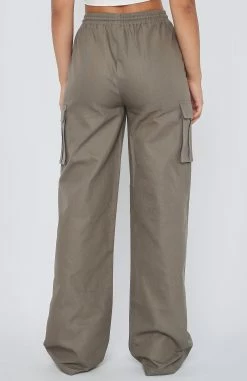 Up At Night Pants Dusty Khaki -Outlet The Lounge Vibe Store 29.12.220983