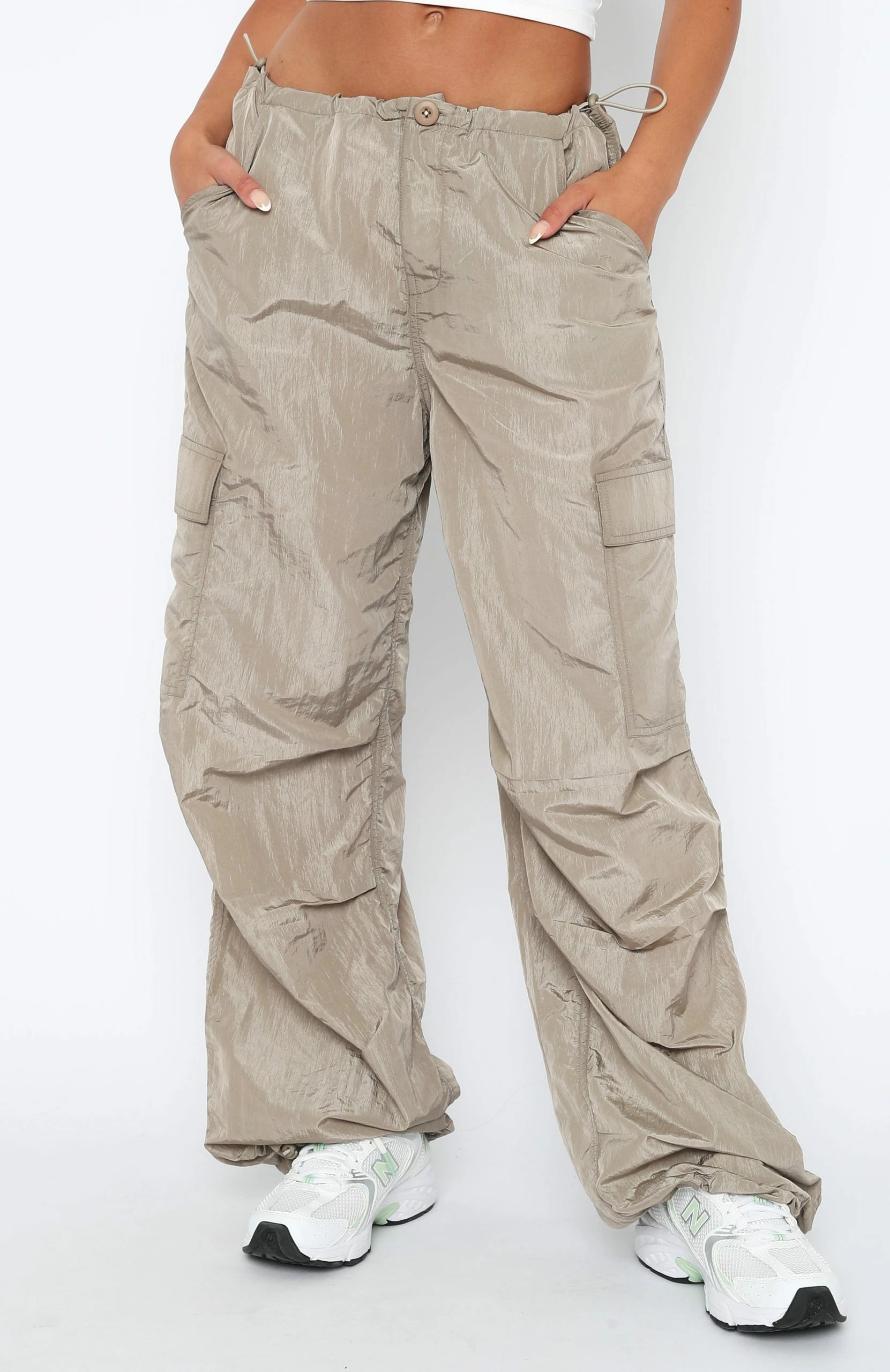 Be The Moment Pants Stone 2 Be The Moment Pants Stone - Image 2