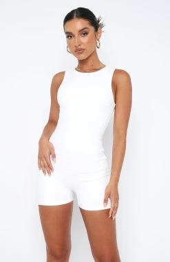 Live Freely Playsuit White -Outlet The Lounge Vibe Store 29.12.221100