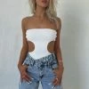Cutting Corners Bodysuit White