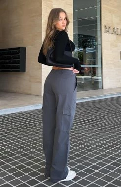 Know Your Worth Pants Charcoal 17 Know Your Worth Pants Charcoal -Outlet The Lounge Vibe Store 298377717 117950770871431 3391687606069375644 n