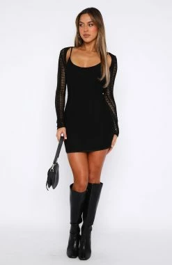 Night After Night Mini Dress Black -Outlet The Lounge Vibe Store 30.06.2336413