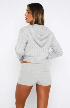 Fill Me In Knitted Shorts Grey Marle -Outlet The Lounge Vibe Store 30.06.2336586 e75847d0 a3db 45b7 9a0b 332a214330cd