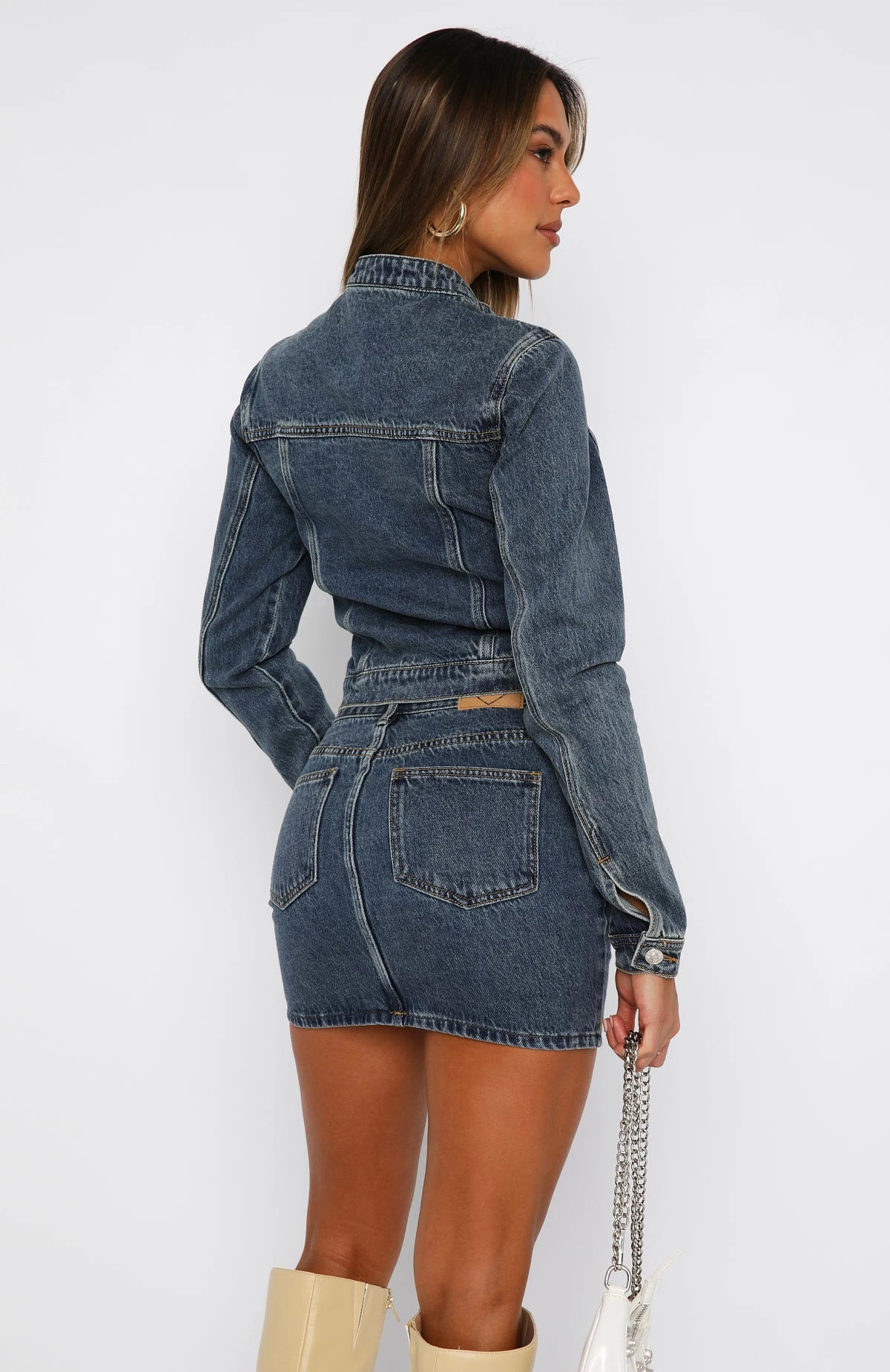 Know You Better Denim Jacket Offshore Blue 4 Know You Better Denim Jacket Offshore Blue - Image 4