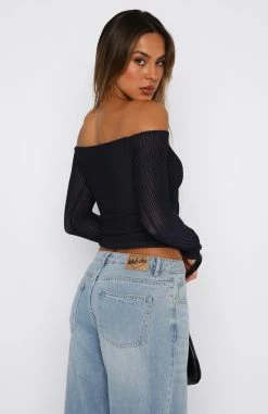 Overnight Long Sleeve Top Navy 8 Overnight Long Sleeve Top Navy -Outlet The Lounge Vibe Store 30.06.2337380