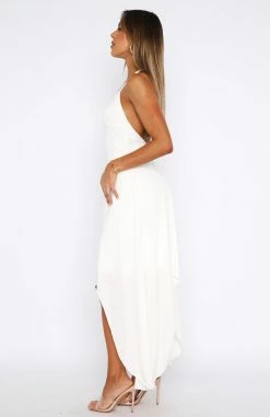Tears In The Rain Midi Dress Cream -Outlet The Lounge Vibe Store 30.06.2337528
