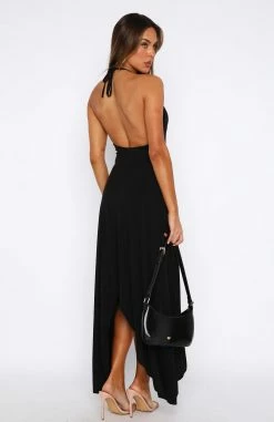 Tears In The Rain Midi Dress Black 7 Tears In The Rain Midi Dress Black -Outlet The Lounge Vibe Store 30.06.2337548