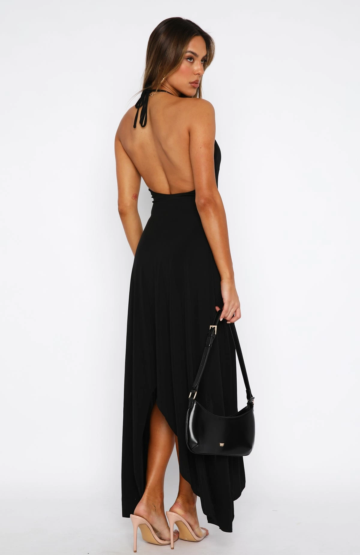 Tears In The Rain Midi Dress Black 4 Tears In The Rain Midi Dress Black - Image 4