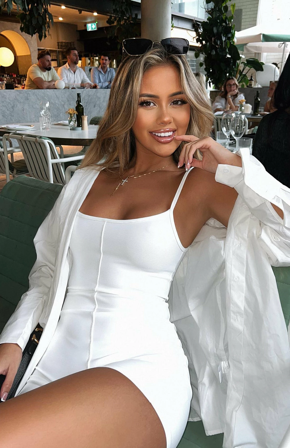 Clearly Into You Playsuit Off White 6 Clearly Into You Playsuit Off White - Image 6