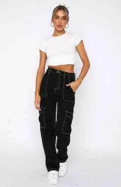 Keep On Moving Pants Black -Outlet The Lounge Vibe Store 31.05.22 1311