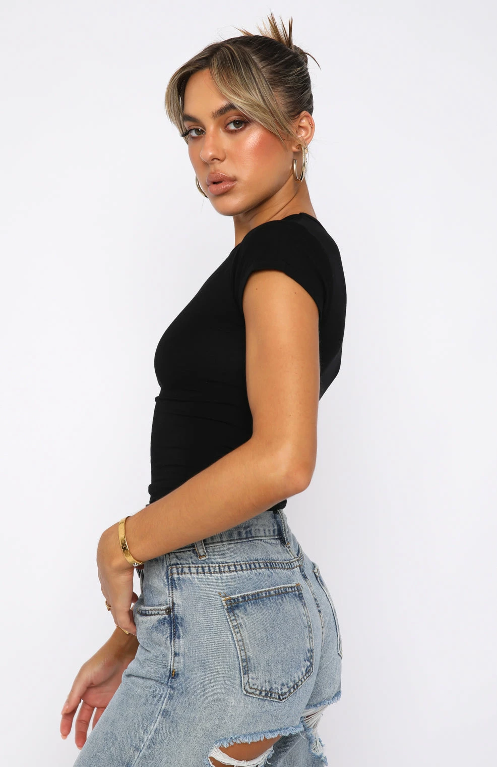 Too Blessed Tee Black 3 Too Blessed Tee Black - Image 3