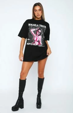 Crypto Currency Oversized Tee Black -Outlet The Lounge Vibe Store 31.05.2322687