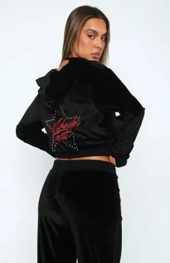 Shadow Banned Cropped Jacket Black -Outlet The Lounge Vibe Store 31.05.2322736