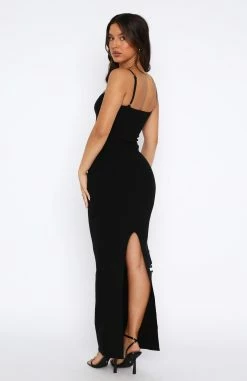 Break It Off Maxi Dress Black -Outlet The Lounge Vibe Store 31.08.2352575