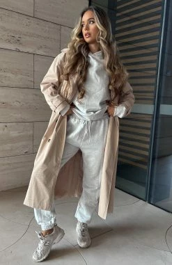 Feeling Fine Trench Coat Beige -Outlet The Lounge Vibe Store 310818996 5527173280694178 1996539983552505885 n