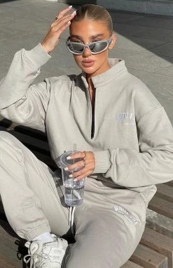 The Highest Demand Zip Front Sweater Taupe 13 The Highest Demand Zip Front Sweater Taupe -Outlet The Lounge Vibe Store 310828084 657365032407172 8860552655217367178 n