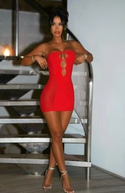 Attention Seeker Mini Dress Red 14 Attention Seeker Mini Dress Red -Outlet The Lounge Vibe Store 311192134 1319608082141585 6195415033066690074 n