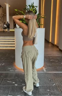 Clear My Mind Pants Khaki -Outlet The Lounge Vibe Store 334066577 951329432547061 6132109608445810570 n