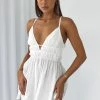 Meet You There Playsuit White