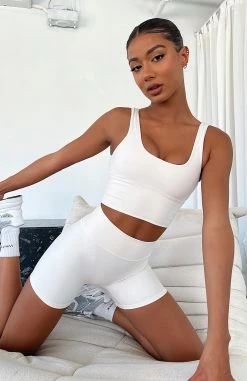 Activation Sports Crop Stone 13 Activation Sports Crop Stone -Outlet The Lounge Vibe Store ACTIVATION SPORTS CROP KEEP UP HIGH WAISTED SHORTS 20.04.22 12