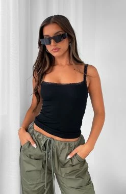 After Midnight Cami Black -Outlet The Lounge Vibe Store AFTER MIDNIGHT CAMI 14.03.2023 001 1