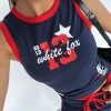 All Star Season Tank Top Navy
