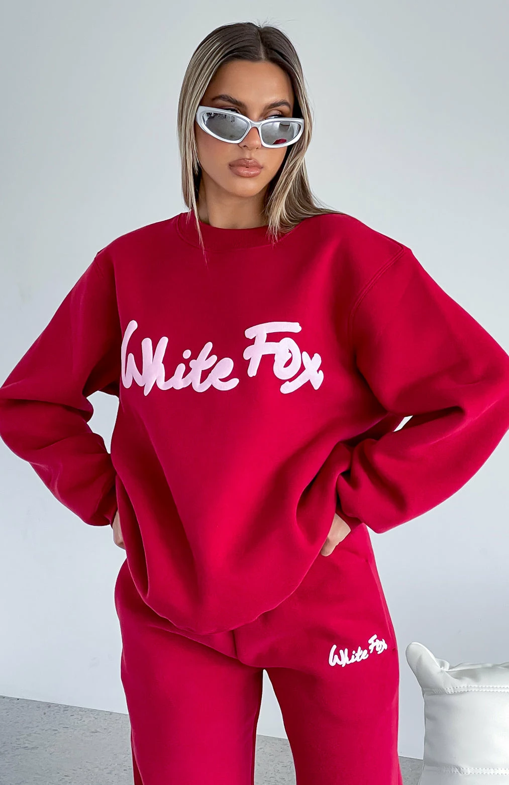 All Time Favourite Oversized Sweater Red 1 All Time Favourite Oversized Sweater Red