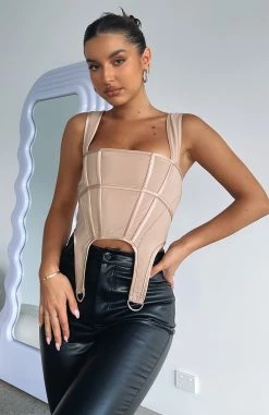 Always Thriving Bustier Stone -Outlet The Lounge Vibe Store ALWAYS THRIVING BUSTIER 070722 05