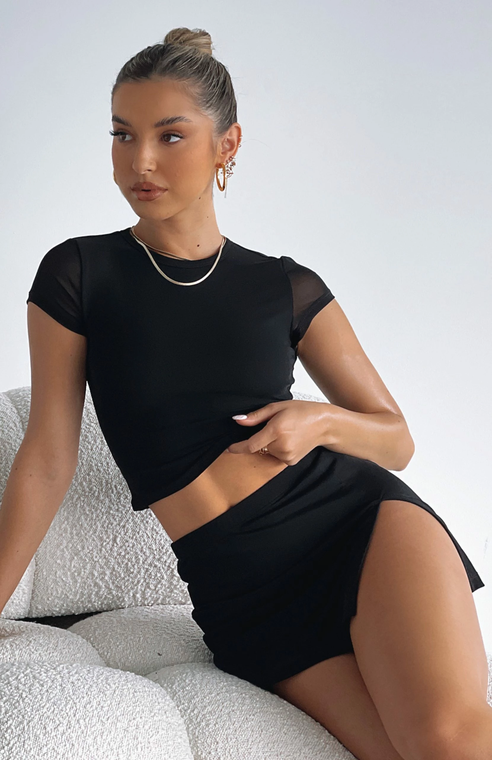 Answer My Calls Crop Black 1 Answer My Calls Crop Black