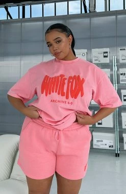 Archive 6.0 Lounge Shorts Melon -Outlet The Lounge Vibe Store ARCHIVE 6.0 T SHIRT LOUNGE SHORTS MELON 05.04.23 03