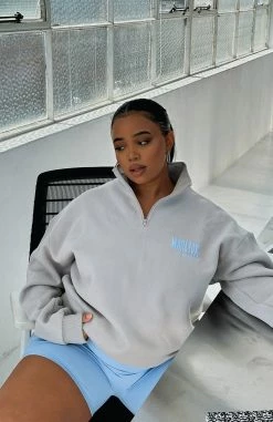 Archive 6.0 Zip Front Sweater Dove -Outlet The Lounge Vibe Store ARCHIVE 6.0 ZIP FRONT BIKE SHORTS 05.04.23 02