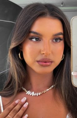 Arna Necklace Gold -Outlet The Lounge Vibe Store ARNA NECKLACE 07.03.23 002